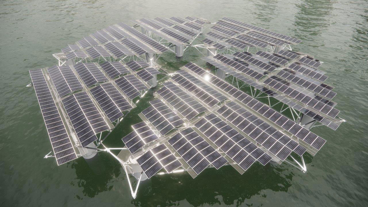Work begins at world’s largest Offshore Floating Solar power plant.