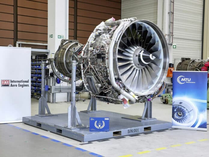 IAE AG successfully tests V2500 engine on 100% Sustainable Aviation Fuel.