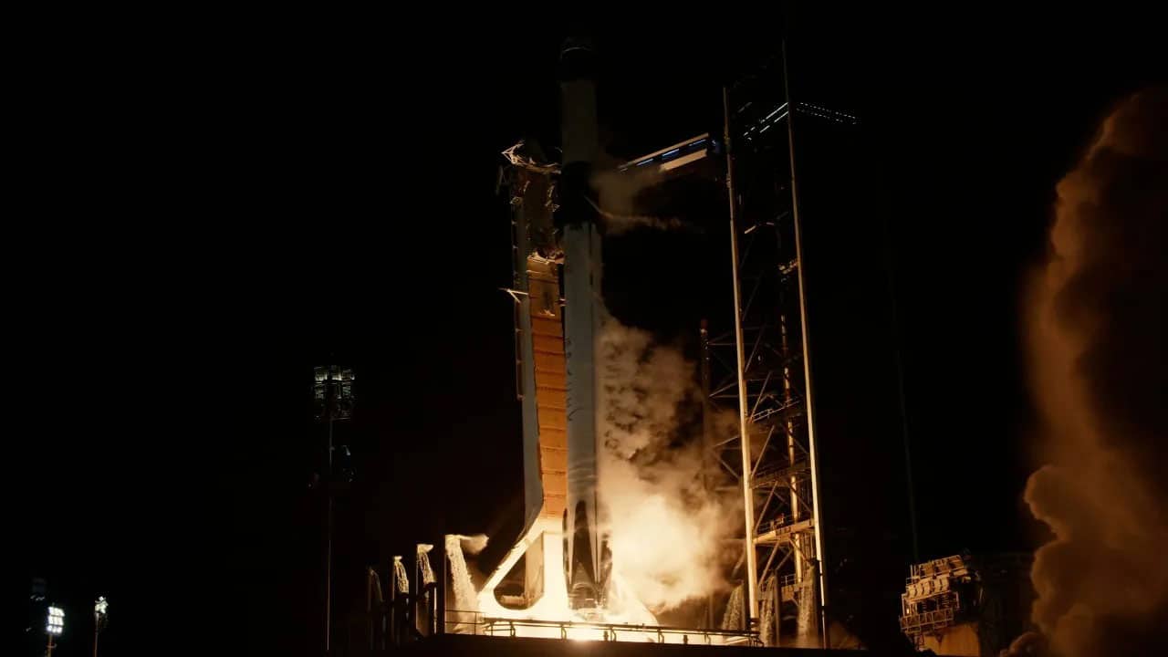 A SpaceX Falcon 9 rocket launched on March 3, 2024, from NASA’s from Kennedy Space Center in Florida carrying the agency’s SpaceX Crew-8 mission into orbit for a mission to the International Space Station.