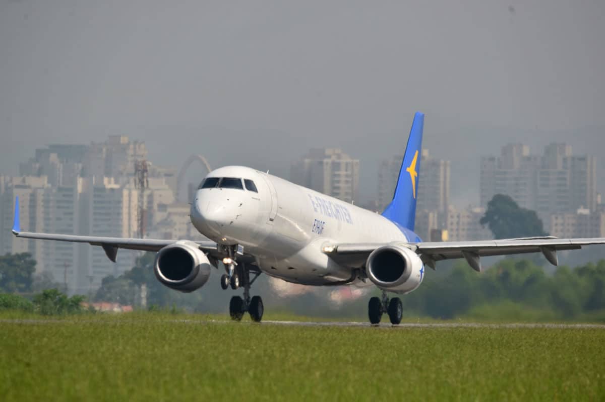 First E-Jet converted to transport cargo aircraft makes its debut.