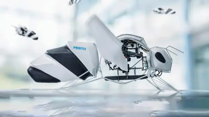 BionicBee ultra-light bots can fly autonomously in coordinated swarm