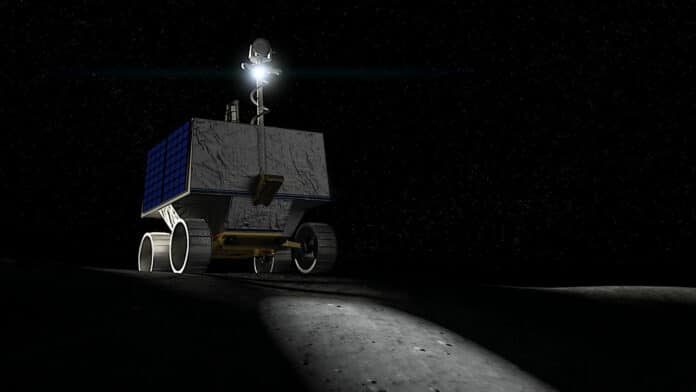 NASA’s VIPER robotic Moon rover.