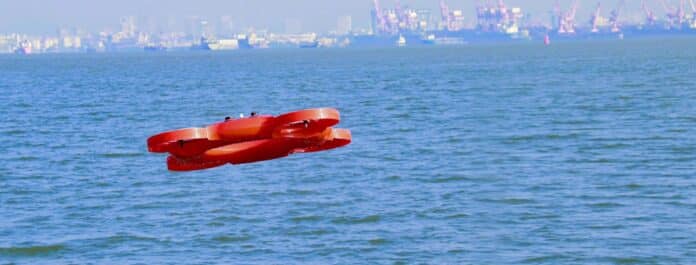 Water rescue drone TY-3R flying lifebuoy