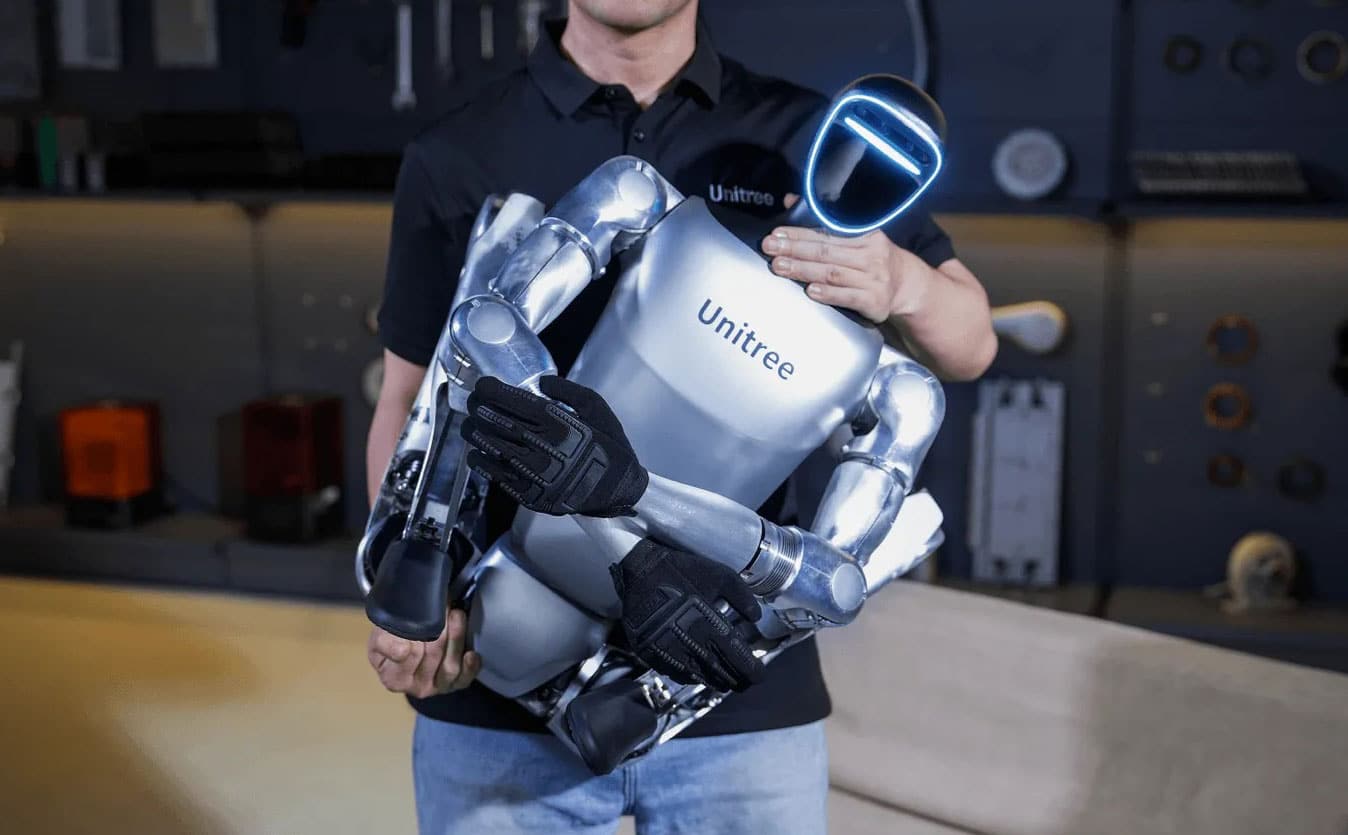 Unitree debuts $16k G1 Humanoid agent AI avatar.